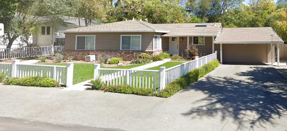 New roof installation on a modern home at 1015 Dolores Dr