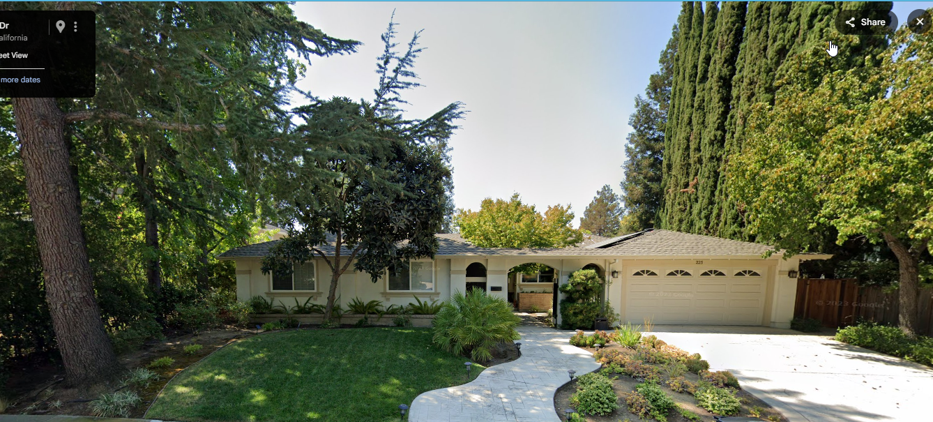 Gabled roof replacement project at 220 Tamarisk Dr