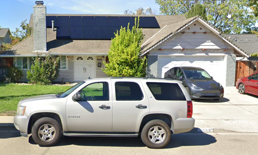 Roof remodel completed at 7556 Corrinne St, San Ramon